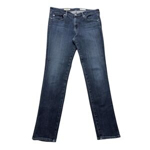 AG Adriano Goldschmied The Legging Ankle Super Skinny Jeans Womens 26R Blue